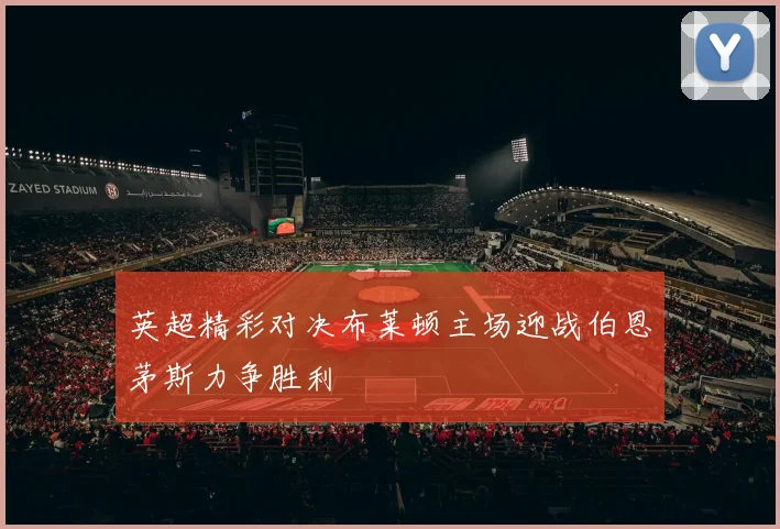 英超精彩对决布莱顿主场迎战伯恩茅斯力争胜利